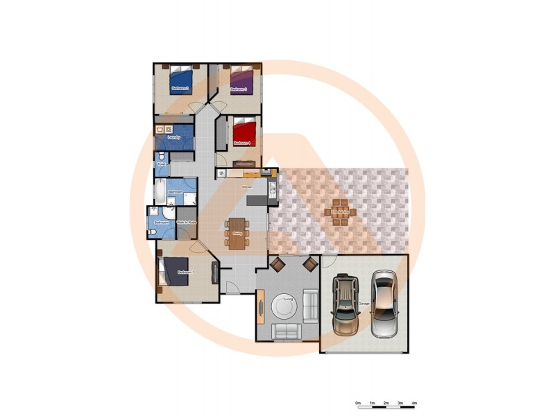 17 Wren Close, Forest Lake QLD 4078 Floorplan