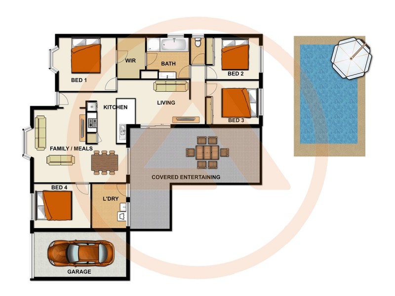31 REDGUM DRIVE, Regents Park QLD 4118 Floorplan
