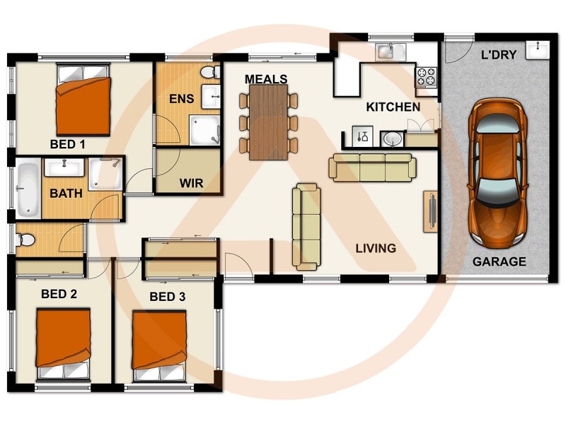 86A Meridian Way, Beaudesert QLD 4285 Floorplan