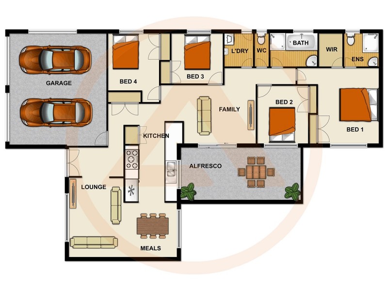 413 Gowan Road, Calamvale QLD 4116 Floorplan