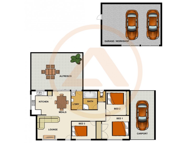 36 Rogers Avenue, Beenleigh QLD 4207 Floorplan