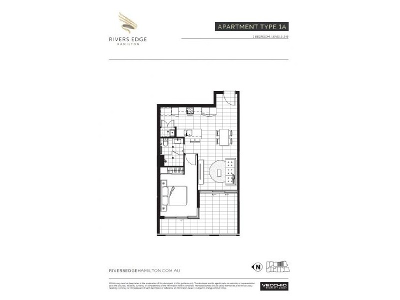 206/8 Hunt Street, Hamilton QLD 4007 Floorplan