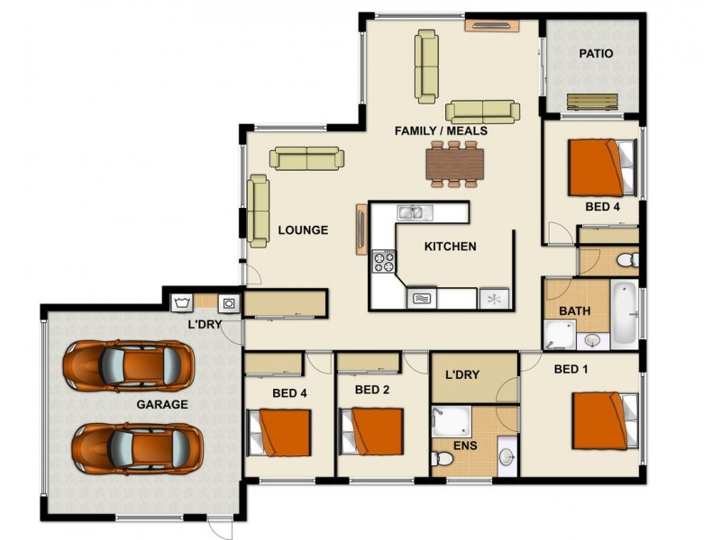 17 Caley Cres, Drewvale QLD 4116 Floorplan