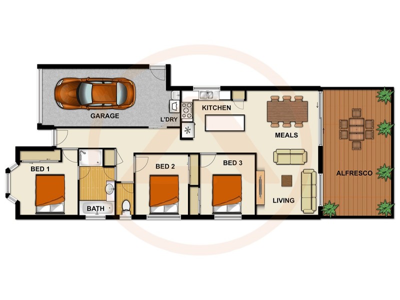 8 JOBSON PLACE, Crestmead QLD 4132 Floorplan