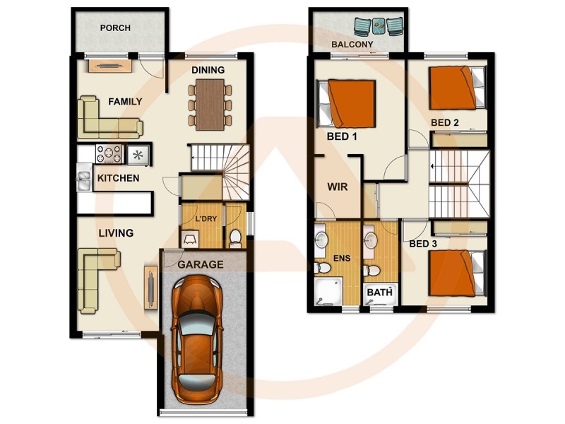26/99 Peverell Street, Hillcrest QLD 4118 Floorplan