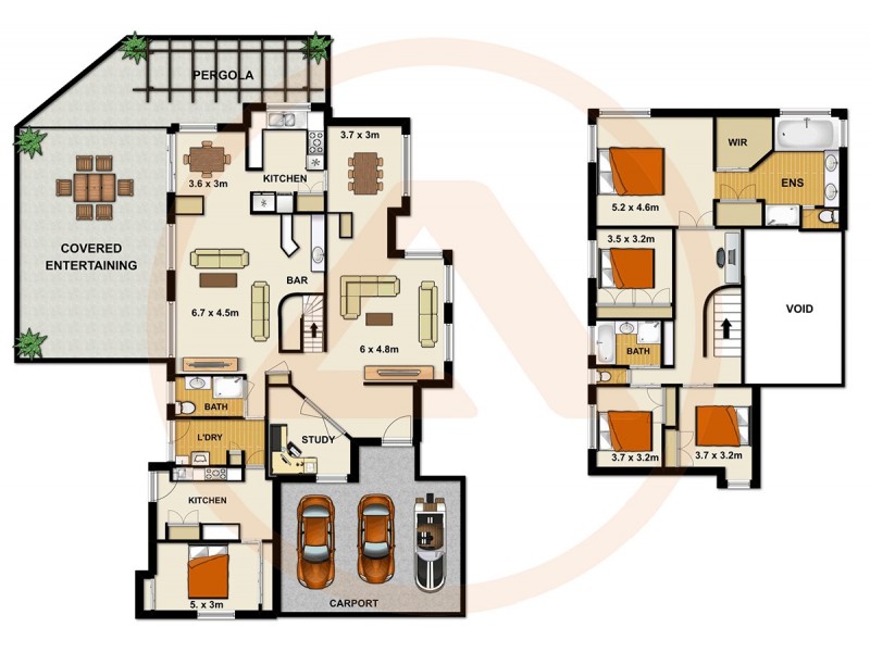 House 6/16 Woodland Street, Algester QLD 4115 Floorplan