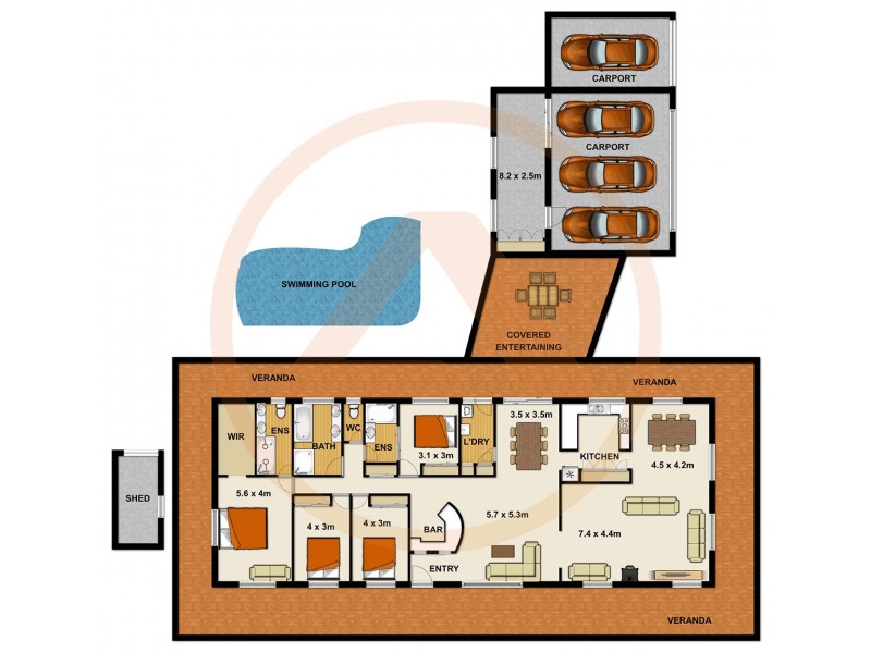 36-42 Stapylton Road, Forestdale QLD 4118 Floorplan