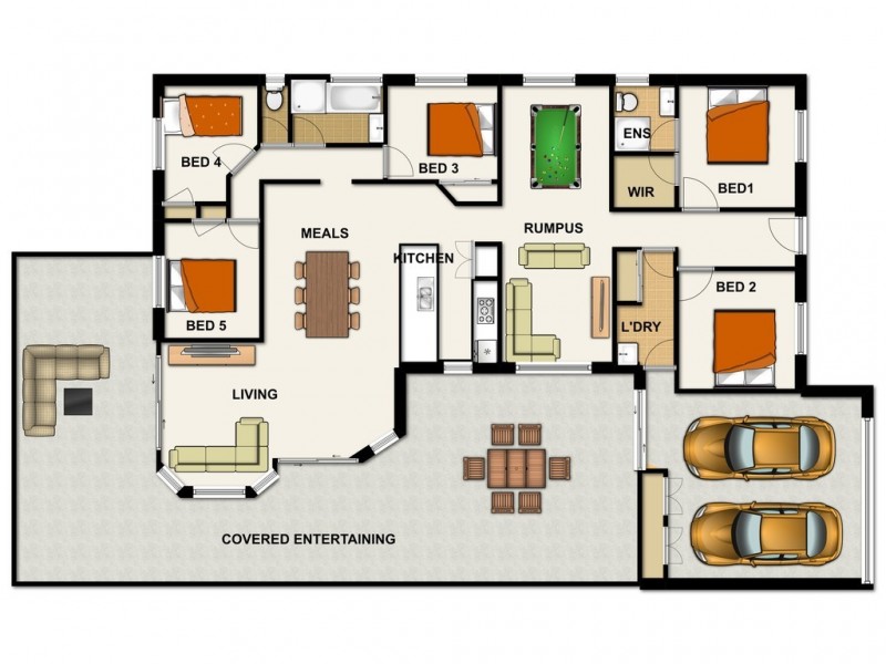 10 Farrier Ct, New Beith QLD 4124 Floorplan