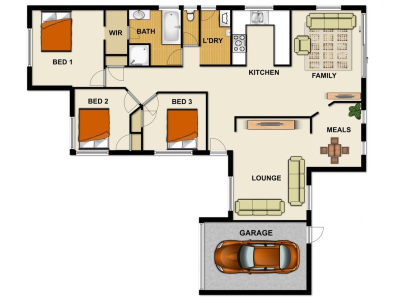 16 Whetton Court, Boronia Heights QLD 4124 Floorplan