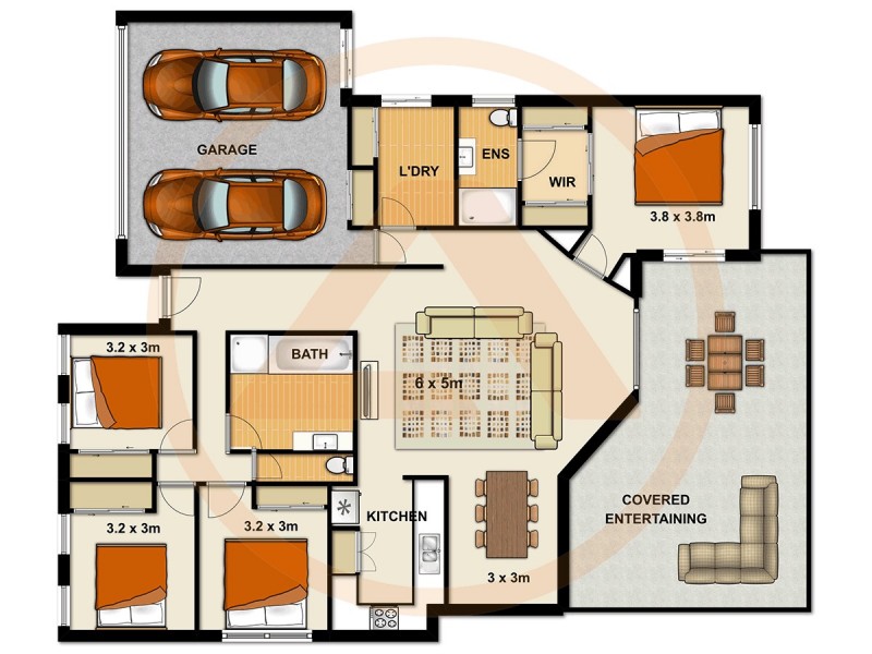 38 Mapelton Cct, Parkinson QLD 4115 Floorplan