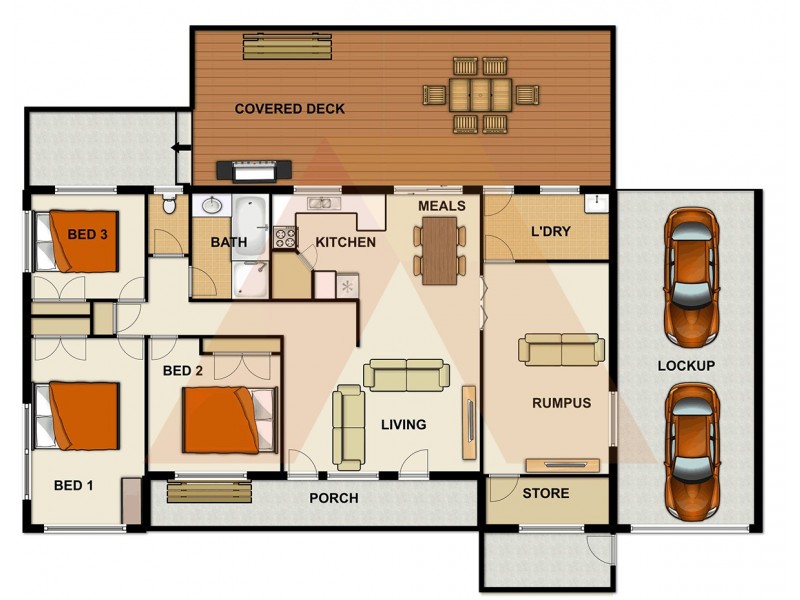 15 Orlando Crescent, Springwood QLD 4127 Floorplan