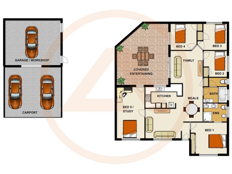 22 Isaac Court, Hillcrest QLD 4118 Floorplan