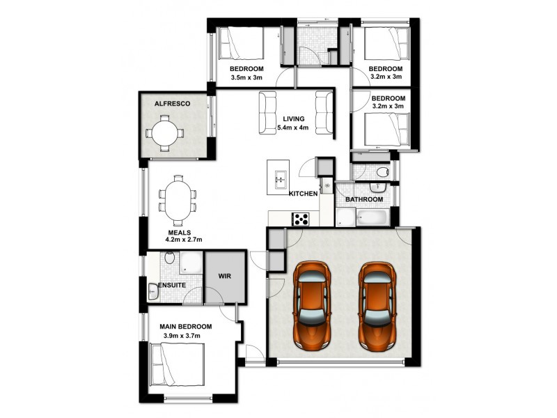 14-16 Tuckeroo Drive, Jimboomba QLD 4280 Floorplan