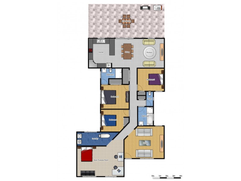 3 Mountainview Pl, Springfield QLD 4300 Floorplan