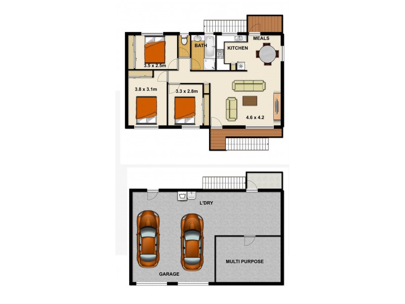 308 Middle Road, Boronia Heights QLD 4124 Floorplan