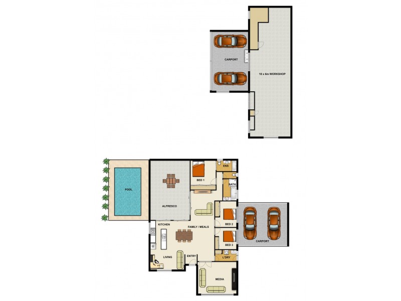30 Kadlunga Court, Boronia Heights QLD 4124 Floorplan