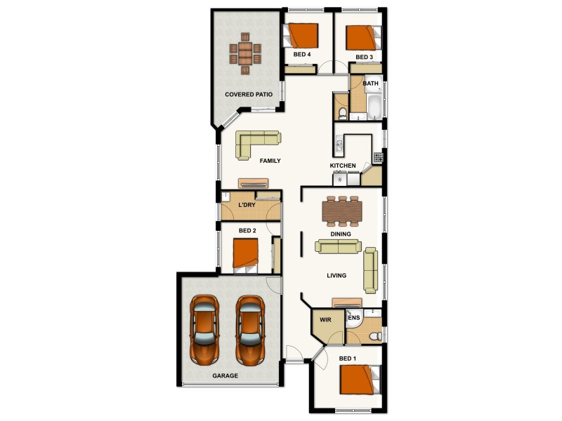 11 Eungella Terrace, Forest Lake QLD 4078 Floorplan