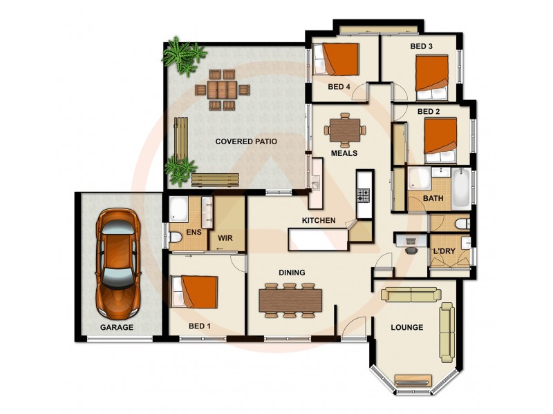 112 LAMBERTH ROAD, Regents Park QLD 4118 Floorplan
