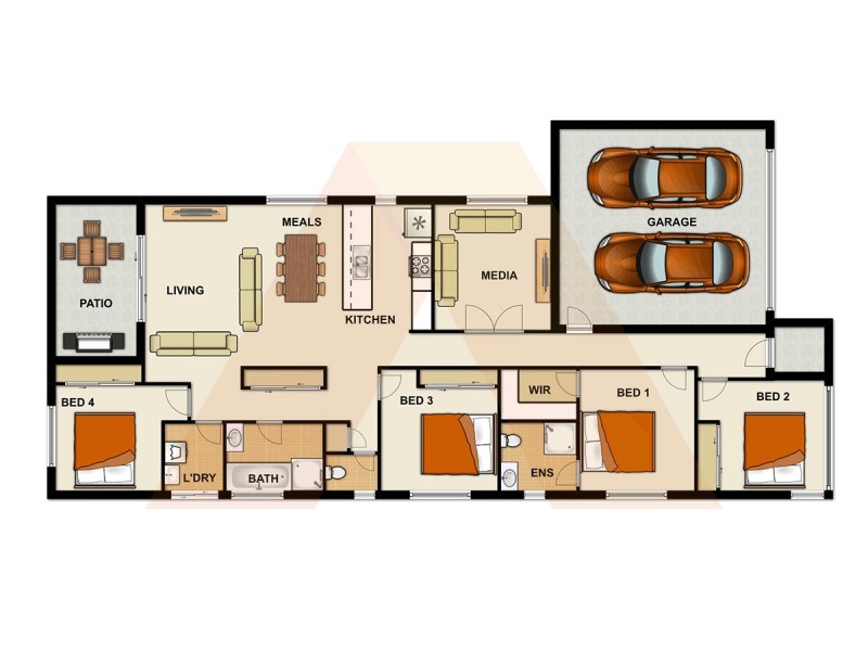 7 Bentley Street, Heathwood QLD 4110 Floorplan