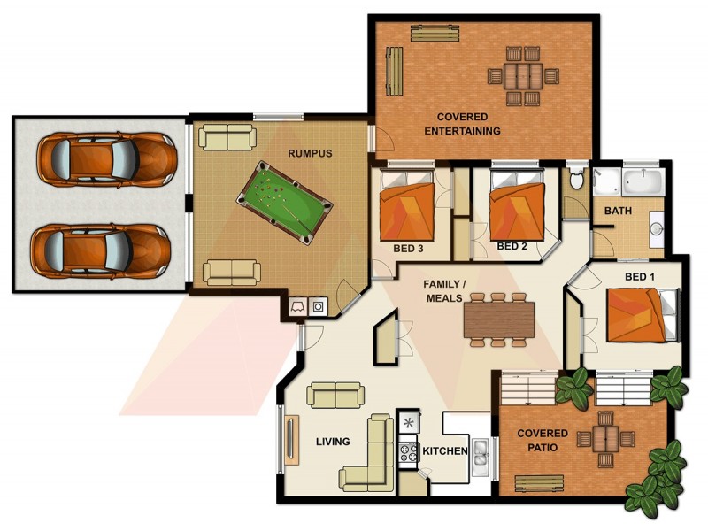 10 MANDEVILLE PLACE, Regents Park QLD 4118 Floorplan
