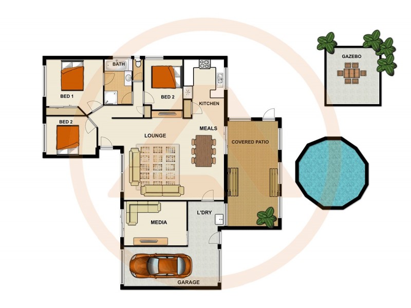 24 HEDERA STREET, Regents Park QLD 4118 Floorplan