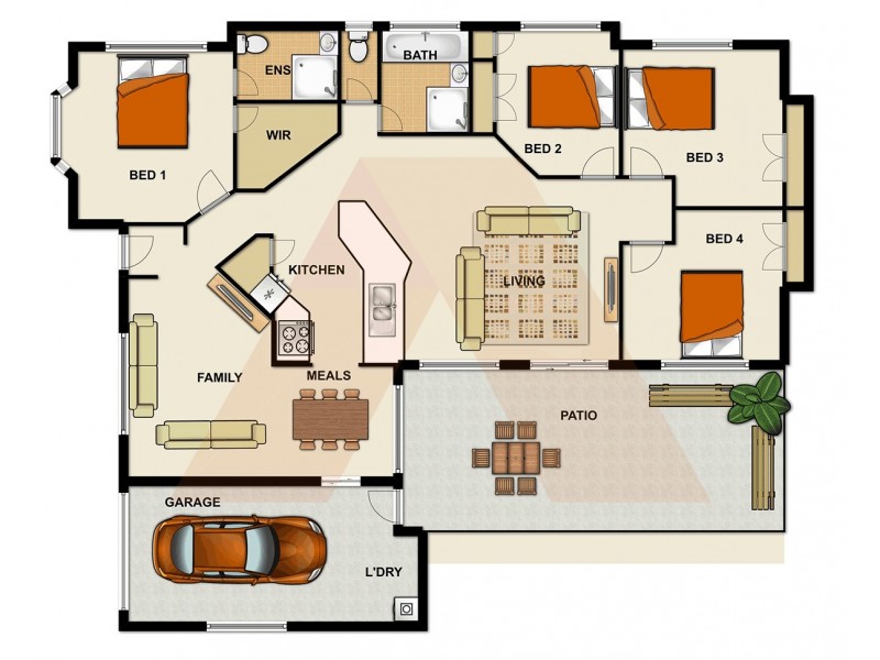 109 LAMBERTH ROAD, Regents Park QLD 4118 Floorplan