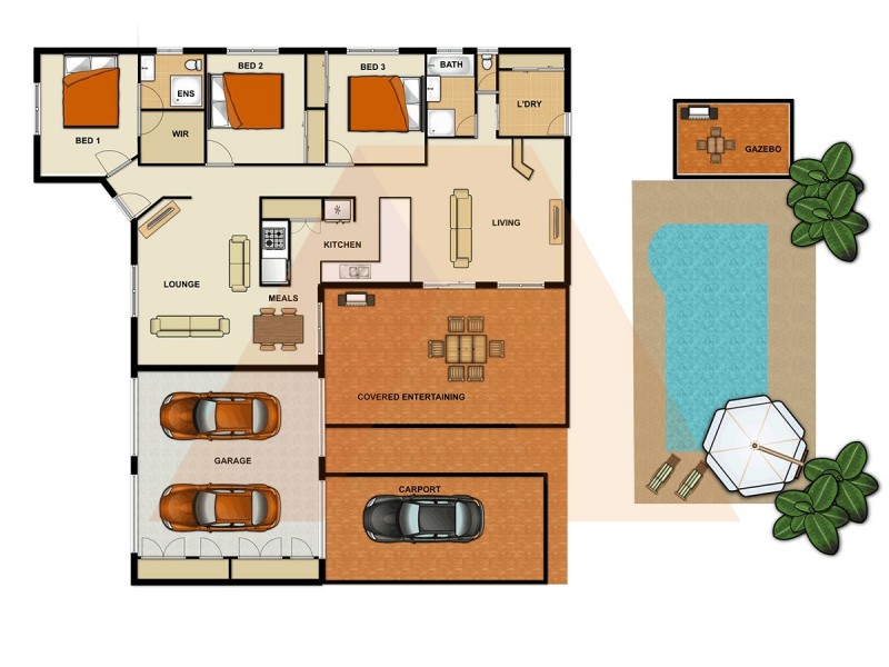 49 CIANTHUS STREET, Regents Park QLD 4118 Floorplan