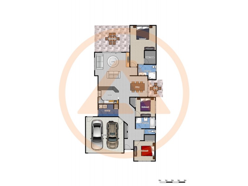 6 Harrison Cres, Forest Lake QLD 4078 Floorplan