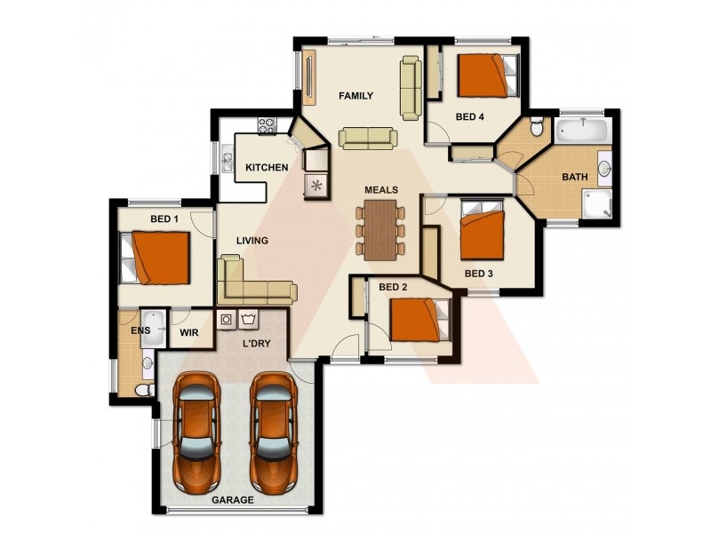 8 BENJAMINA CIRCUIT, Regents Park QLD 4118 Floorplan