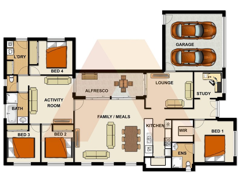 35 Gumview Crescent, Jimboomba QLD 4280 Floorplan