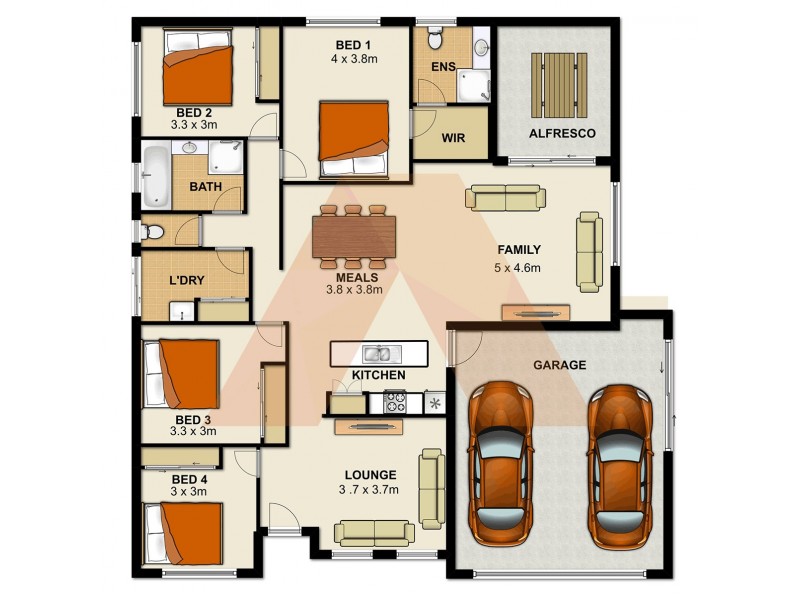 11 Wildwood Crescent, Jimboomba QLD 4280 Floorplan