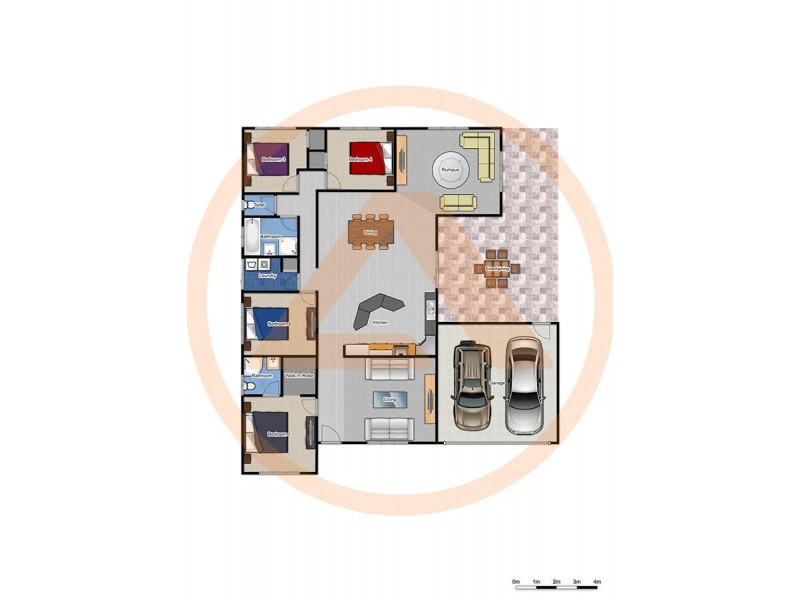 48 Berkshire Place, Springfield Lakes QLD 4300 Floorplan