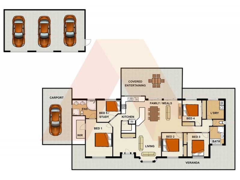 38-40 Cottonwood Street, Jimboomba QLD 4280 Floorplan