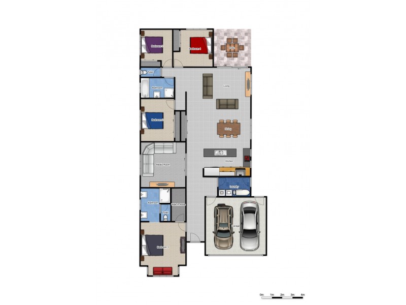 26 Tallwoods Circuit, Yarrabilba QLD 4207 Floorplan