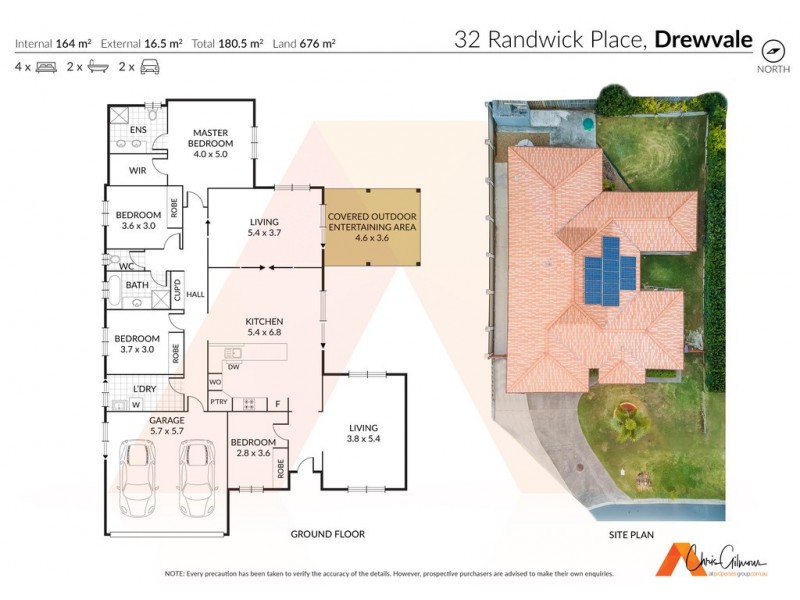 32 Randwick Pl, Drewvale QLD 4116 Floorplan