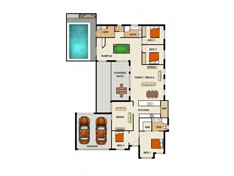 3 Coolibah Street, Heathwood QLD 4110 Floorplan