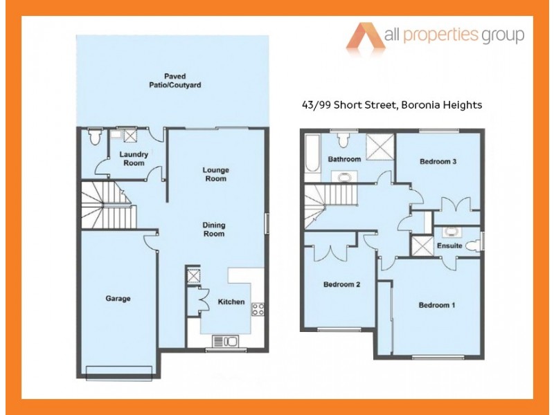 43/99 Short Street, Boronia Heights QLD 4124 Floorplan