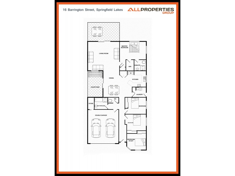 16 Barrington Street, Springfield Lakes QLD 4300 Floorplan