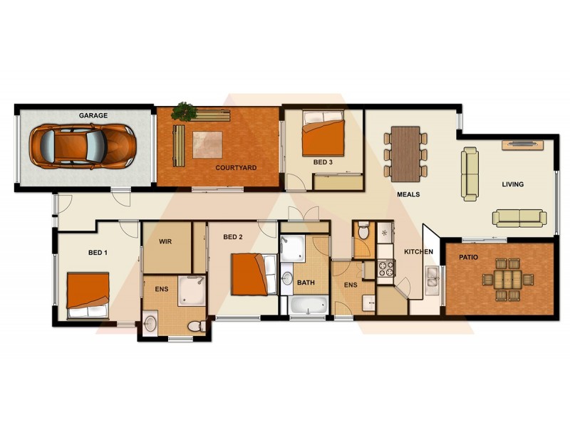 18 Huon Place, Forest Lake QLD 4078 Floorplan