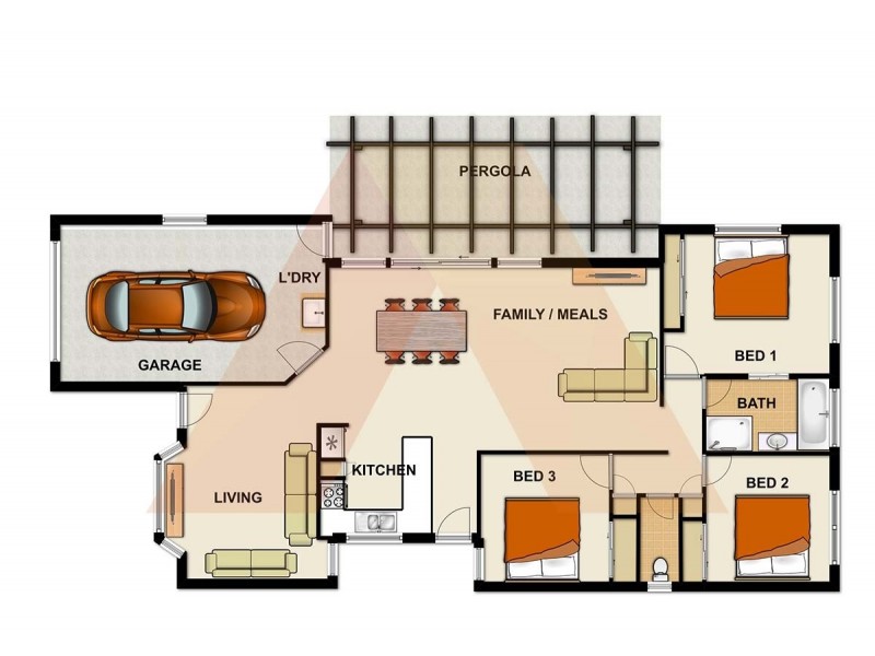33 Laricina Circuit, Forest Lake QLD 4078 Floorplan