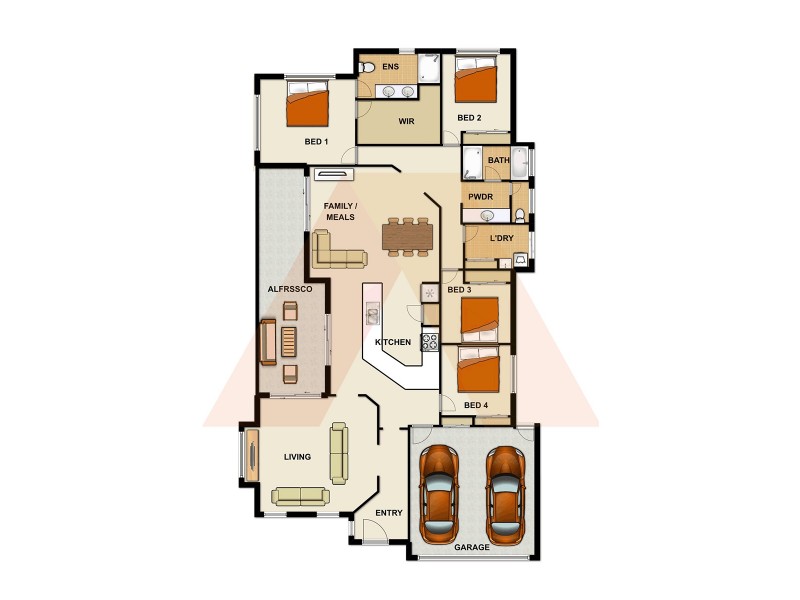 98 Parkwood Drive, Heathwood QLD 4110 Floorplan