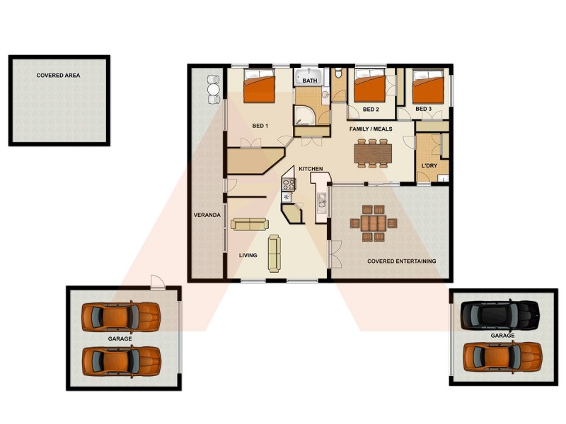133-151 Ashwood Drive, Cedar Vale QLD 4285 Floorplan