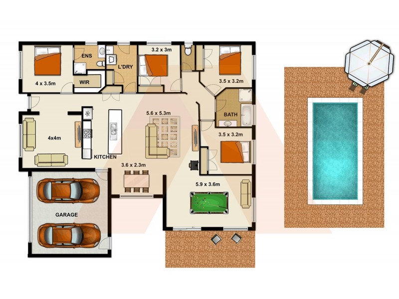 146-148 Carter Road, Munruben QLD 4125 Floorplan