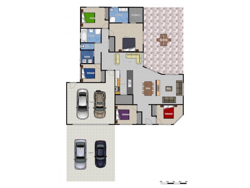 1 Quartz Cl, Greenbank QLD 4124 Floorplan