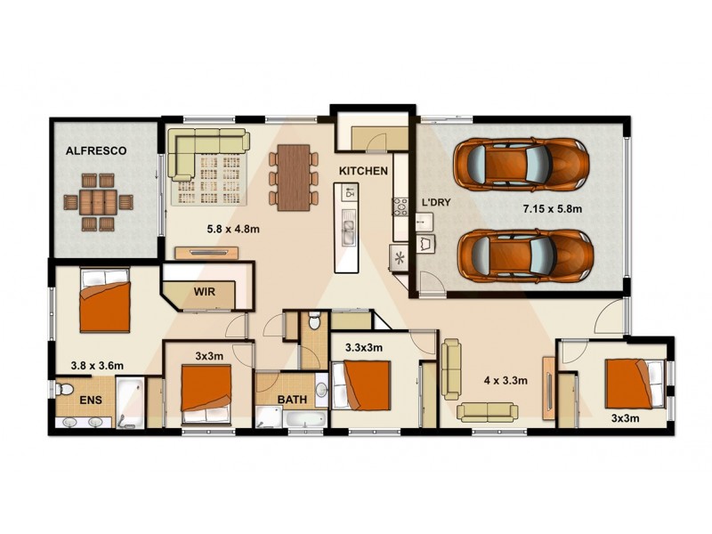57 Sienna Circuit, Yarrabilba QLD 4207 Floorplan