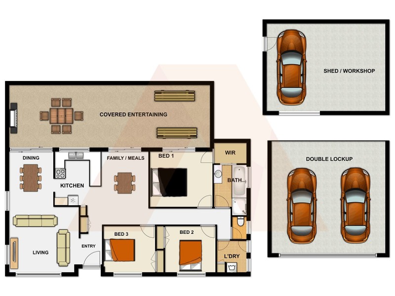 23 REGENCY DRIVE, Regents Park QLD 4118 Floorplan