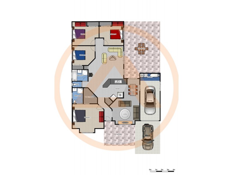 6 Jardine Court, Hillcrest QLD 4118 Floorplan