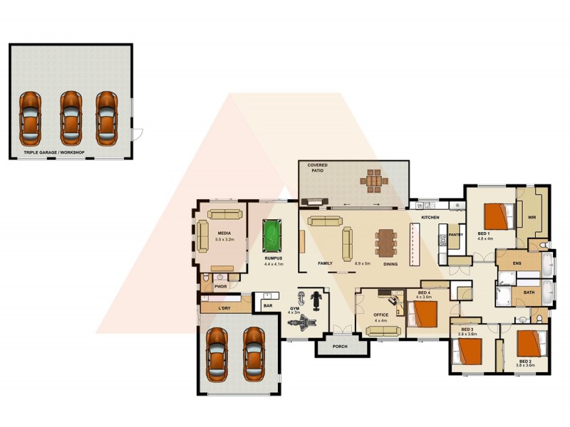 88-90 St Jude Circuit, Jimboomba QLD 4280 Floorplan