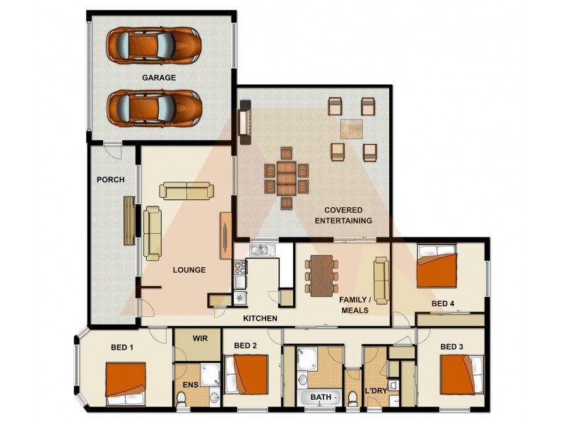 19 Barrier Place, Forest Lake QLD 4078 Floorplan