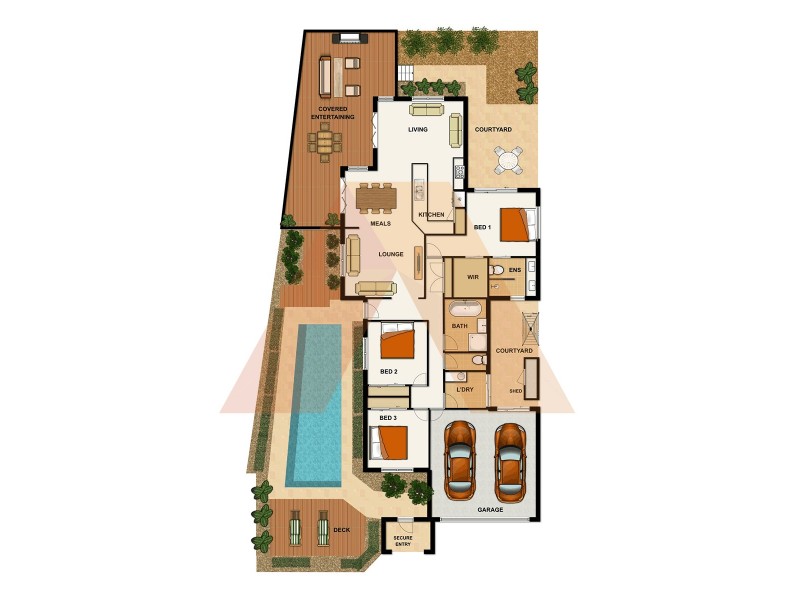 20 Concord Circuit, Robina QLD 4226 Floorplan